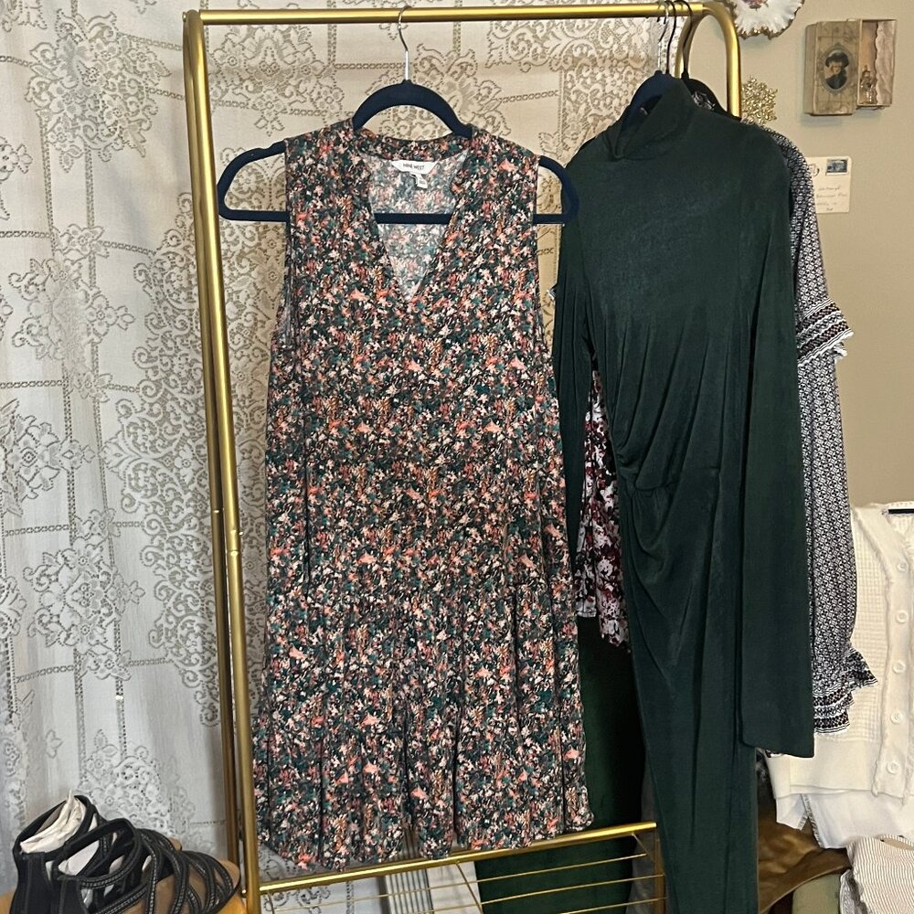 Nine West Floral Mini Dress - Size M